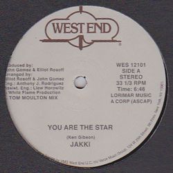 Jakki / Sounds Of Inner City - You Are The Star / Mary Hartman, Mary Hartman : 12inch