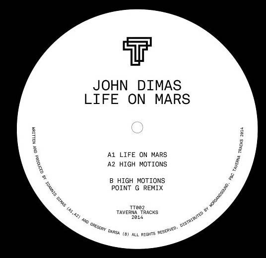 John Dimas - Life On Mars : 12inch