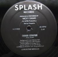 Nicky Siano - Tiger Stripes / Move : 12inch