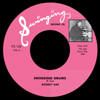 Ronny Kae - Swinging Drums / Swimming Drums : 7inch