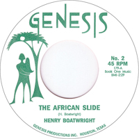 Henry Boatwright - The African Slide : 7inch