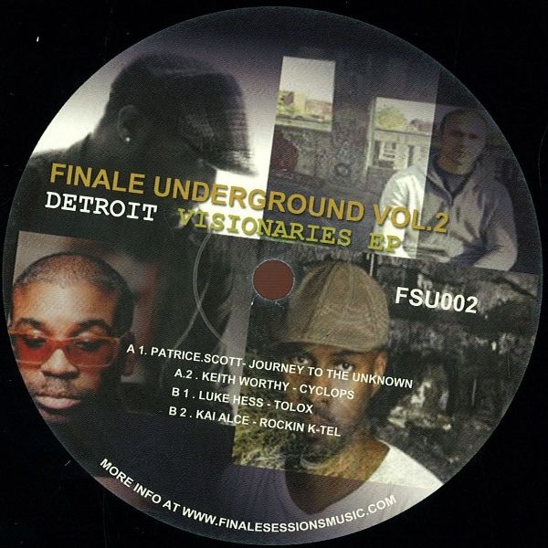Various - Finale Underground Vol.2 - Detroit Visionaries EP : 12inch