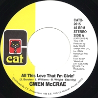 Gwen McCrae - All This Love I&#039;m Giving : 7inch