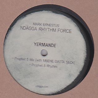 Mark Ernestus Presents Ndagga Rhythm Force - Yermande : 12inch