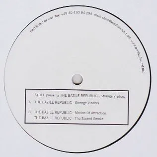 Aybee Pres The Bazile Republic - Strange Visitors EP : 12inch