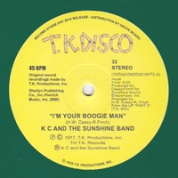 K C & The Sunshine Band - I'M Your Boogie Man (Todd Terje Edit) : 10inch YELLOW VINYL