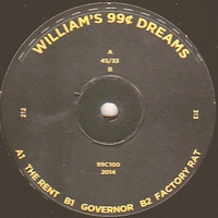 William’s 99? Dreams - The Rent : 12inch
