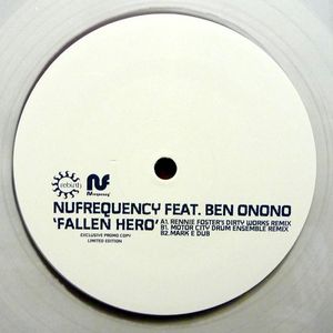 Nufrequency Ft Ben Onono - Fallen Hero : 12inch