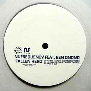 Nufrequency Ft Ben Onono - Fallen Hero : 12inch