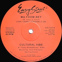 Cultural Vibe - Ma Foom Bey : 12inch