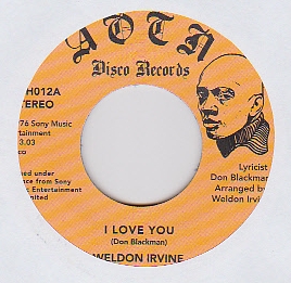 Weldon Irvine - I Love You : 7inch