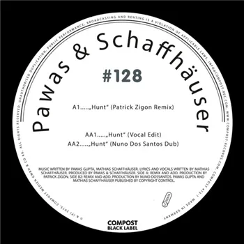 Pawas & Schaffhauser - Compost Black Label 128 : 12inch