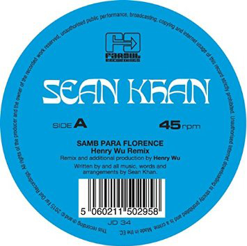 Sean Khan - Samba Para Florence / Things To Say : 12inch