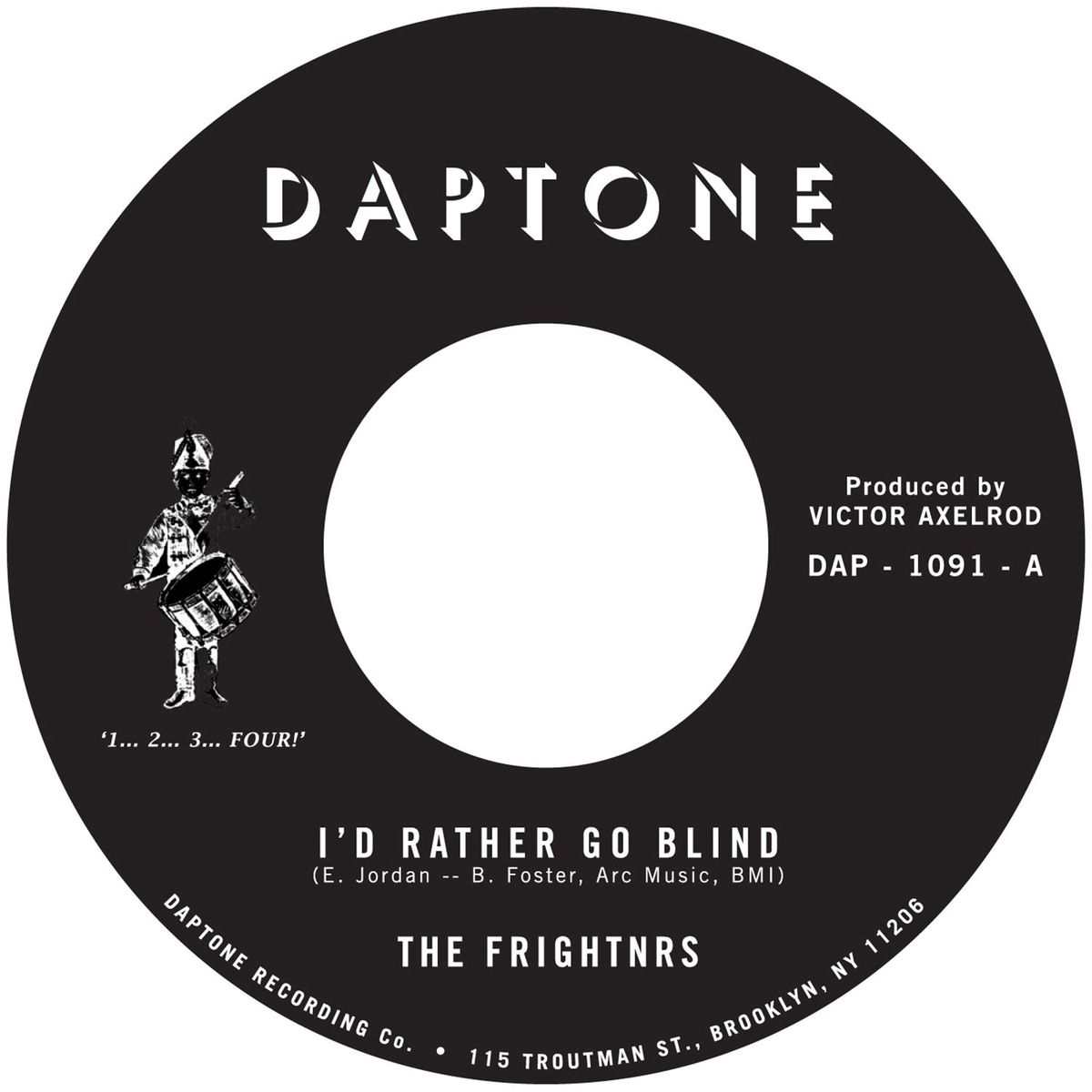 The Frightnrs - I&#039;d Rather Go Blind / Version : 7inch