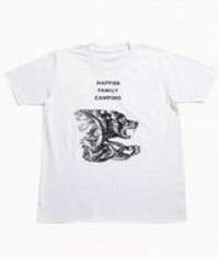 Tomoo Gokita （五木田智央） - The Sawyers / Happier Family Camping T-shirts White Size M : T-SHIRT