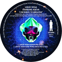 Louie Vega Starring Adeva - I Deserve To Breathe : 12inch
