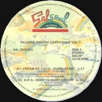 Various - SALSOUL BOOGIE ESSENTIALS VOL. 1 : 12inch