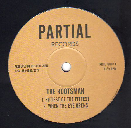 The Rootsman - Fittest of the Fittest / Only Jah