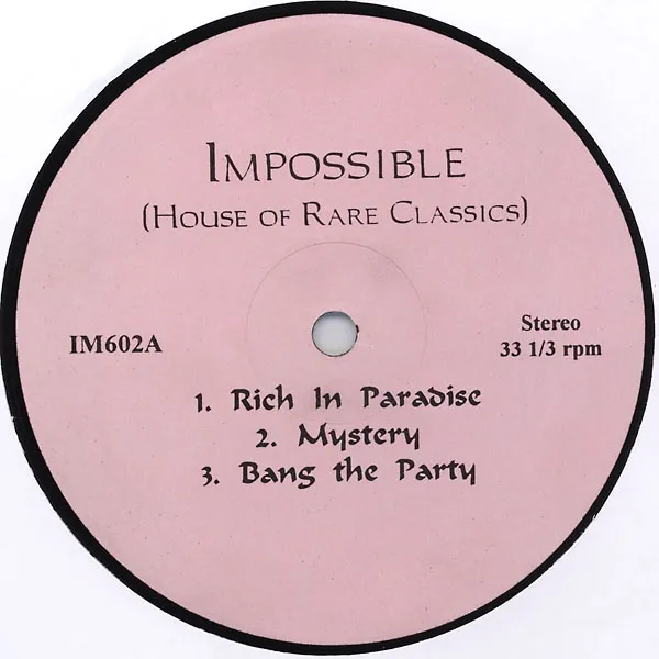 Various - House Of Rare Classics : 12inch