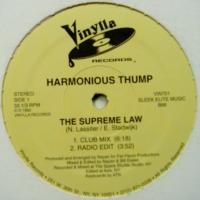 Harmonious Thump - The Supreme Law : 12inch