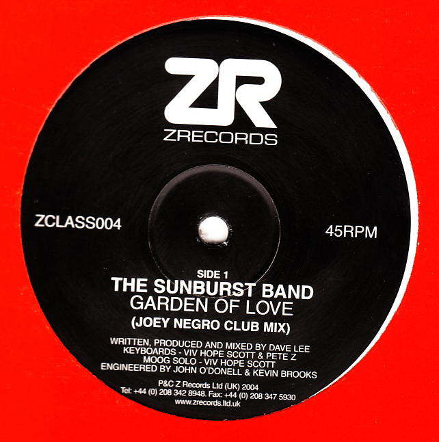 The Sunburst Band - Garden Of Love : 12inch
