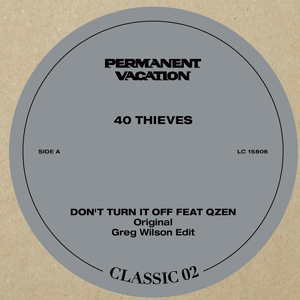 40 Thieves Feat. Qzen - Permanent Vacation Classic Vol.2 : 12inch