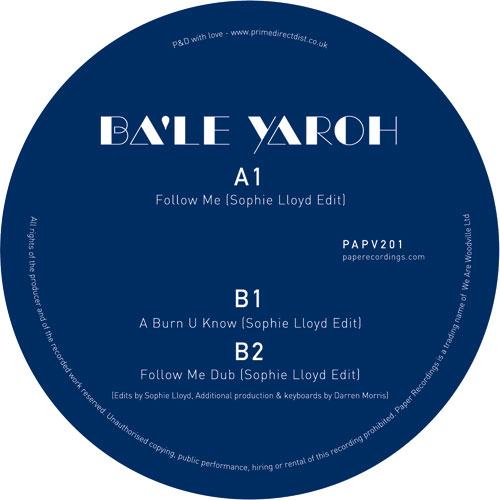 Sophie Lloyd - Ba’le Yaroh : 12inch