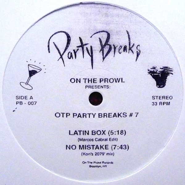 Marcos Cabral/Kon/Jacques Renault/Woohoo - On The Prowl Presents OTP Party Breaks #7 : 12inch