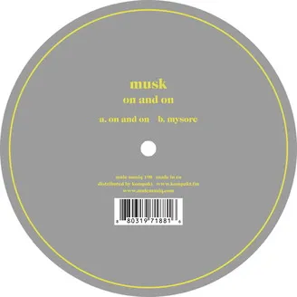 Musk - On And On : 12inch