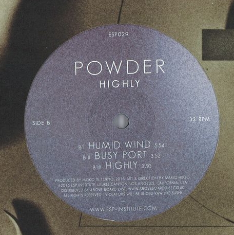 Powder - Highly : 12inch