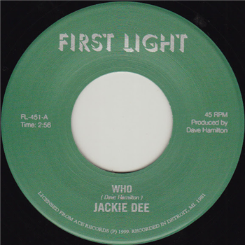 Jackie Dee - Who / OC Tolbert : 7inch