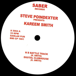 Steve Poindexter Presents Kareem Smith - N B BATTLE TRACK : 12inch