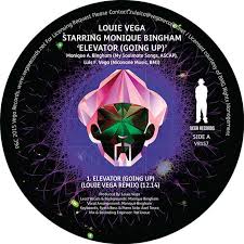 Louie Vega Starring Monique Bingham - Elevator (Going Up) : 12inch