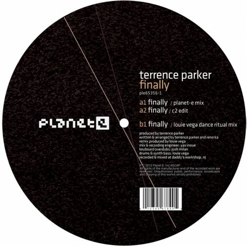 Terrence Parker - Finally : 12inch