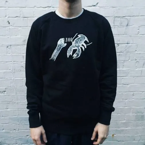 Lobster Theremin Sweat - Lobster Theremin Logo Sweat-Shirts  - Navy / Men's / M-Size : WEAR