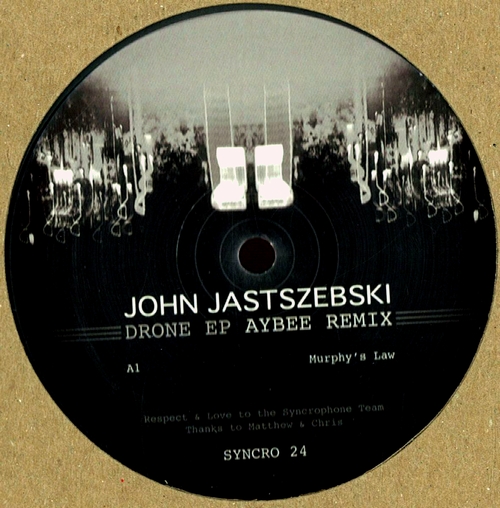 John Jastszebski - Drone EP : 12inch