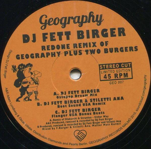 DJ Fett Birger - Redone Remix of Geography Plus Two Burgers