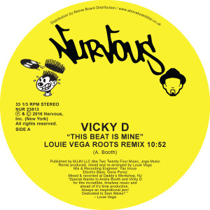 Vicky D - This Beat Is Mine - Louie Vega Remixes : 12inch