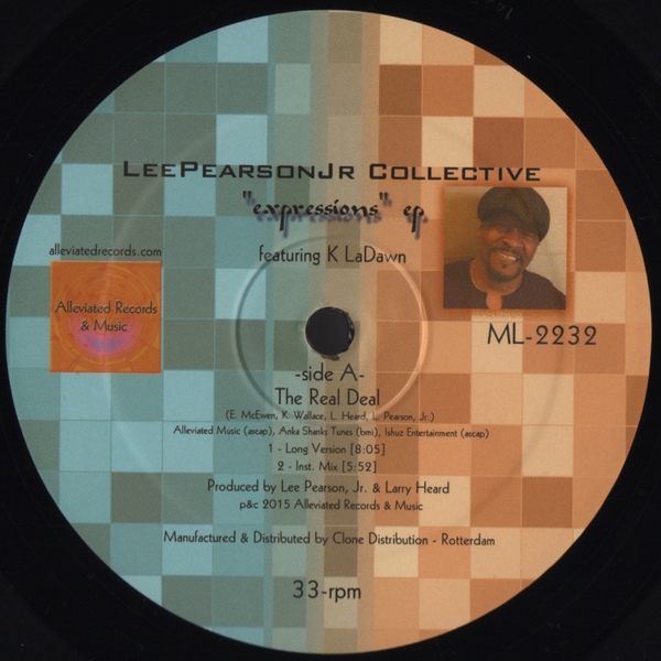 Lee Pearson Jr Collective - Expressions EP : 12inch
