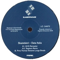 Skatebard - Data Italia (orig. 2015 Remaster & Remixes) : 12inch