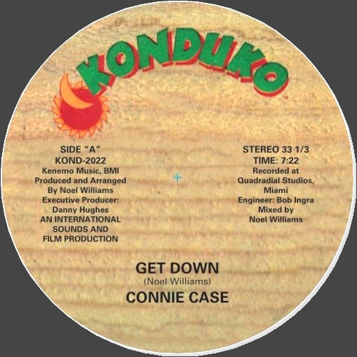 Connie Case - Get Down / Flowing Inside : 12inch