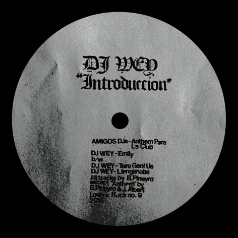 DJ Wey - Introduccion : 12inch
