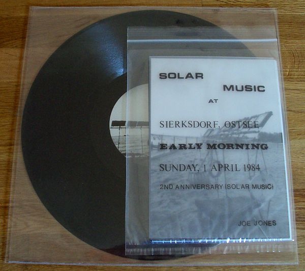 Joe Jones - Solar Music At Sierksdorf, Ostsee : LP