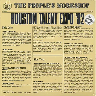 Various - The People's Workshop - Houston Talent Expo '82 : LP