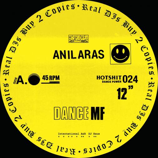 Anil Aras - Dance MF : 12inch