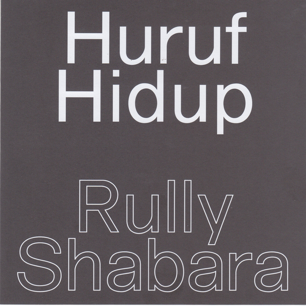 Rully Shabara - HURUF HIDUP : 7inch