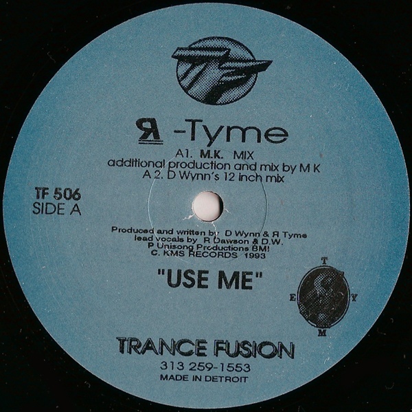 R-Tyme - Use Me : 12inch