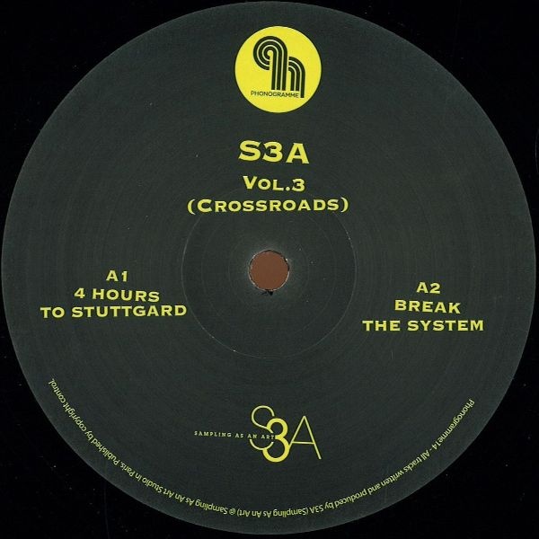 S3a - Vol.3 (Crossroads) : 12inch