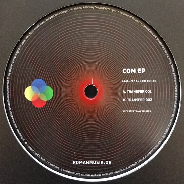 Karl Roman - Com EP : 12inch
