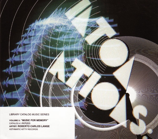 Roberto Carlos Lange - Library Catalog Music Series Volume 5: Music For Memory : LP＋DOWNLODE CODE